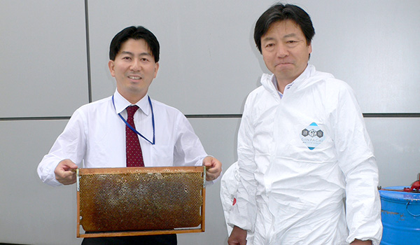 東京の真ん中で人と自然をつなぐ「銀座ミツバチプロジェクト」へ参加しています。